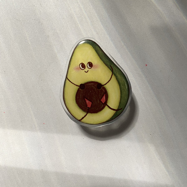 Fruit Griptok / Popsocket (lemon, avocado, watermelon)