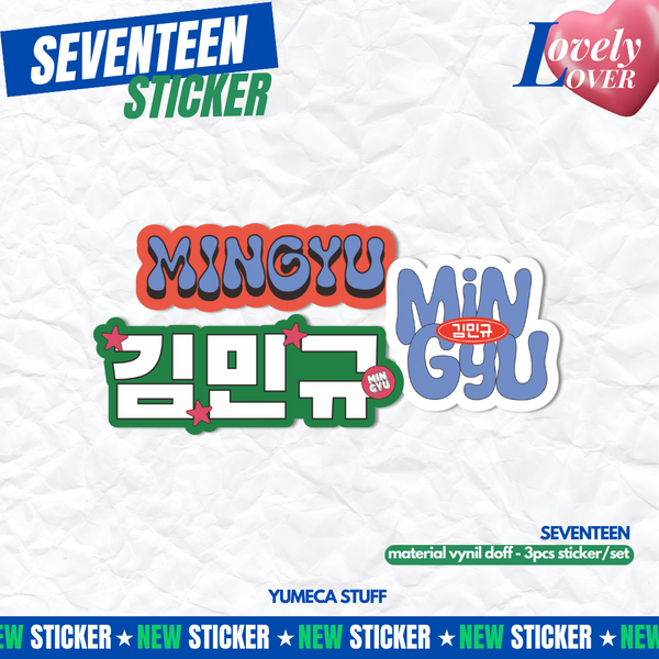 Lovely Lover Sticker Seventeen