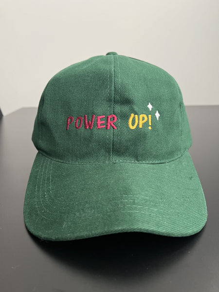 Red Velvet Baseball Cap Bordir