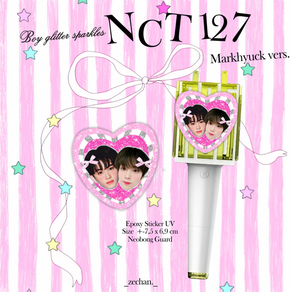Epoxy NEOBONG `Boy Glitter Sparkles` NCT LOVMate! for NCT Lightstick