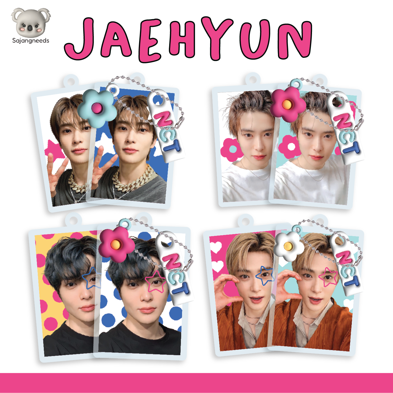 NCT MEMBER KEYCHAIN (Candy Series) By Sajangneeds
