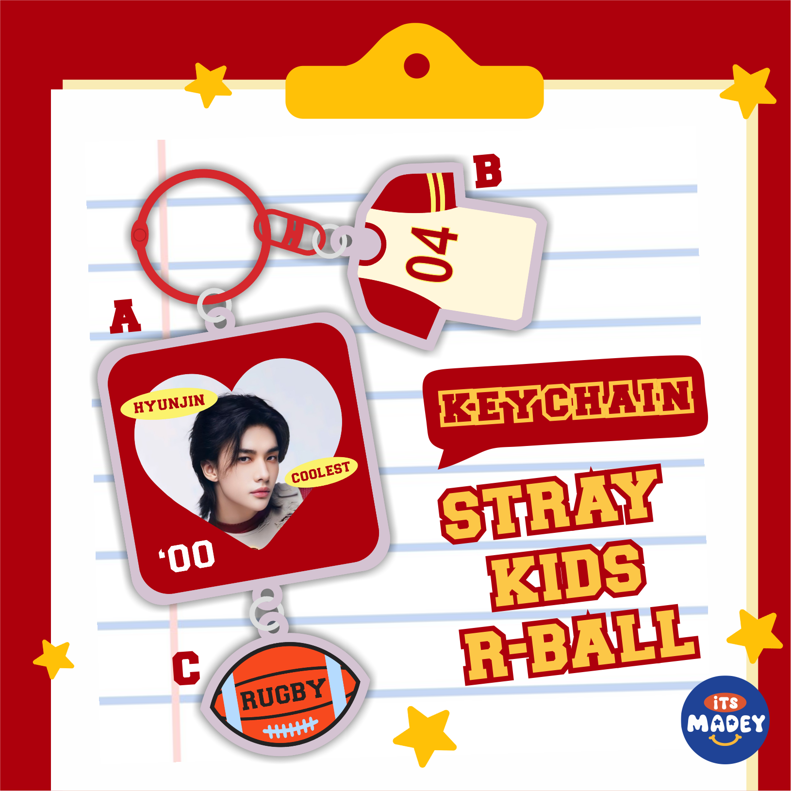STRAY KIDS RUGBYBALL