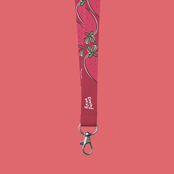 Raina Pulang Keychain Lanyard
