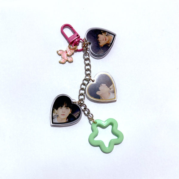 BTS 3in1 Keychain Charms