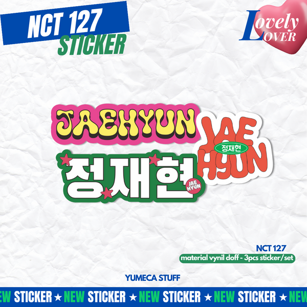 Lovely Lover Sticker NCT 127