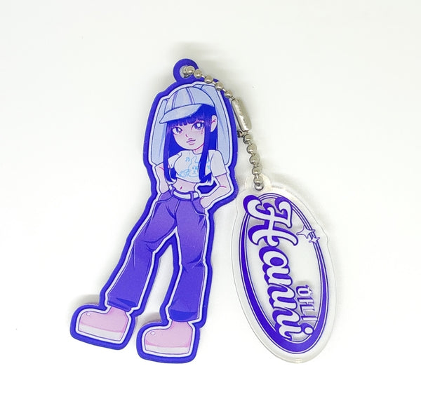 Linked Keychain Acrylic KPOP New Jeans OMG