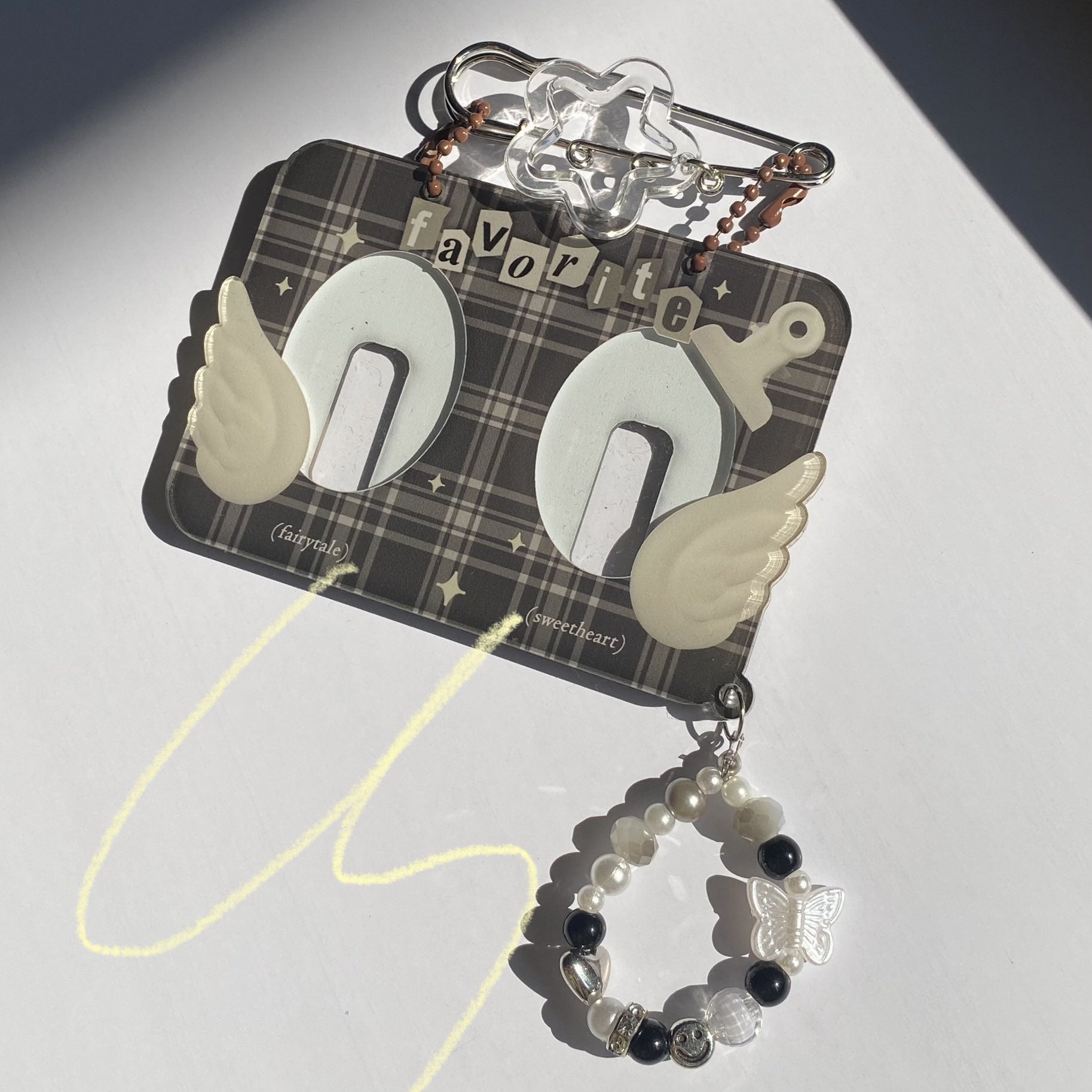 Double ID Photo Acrylic Holder