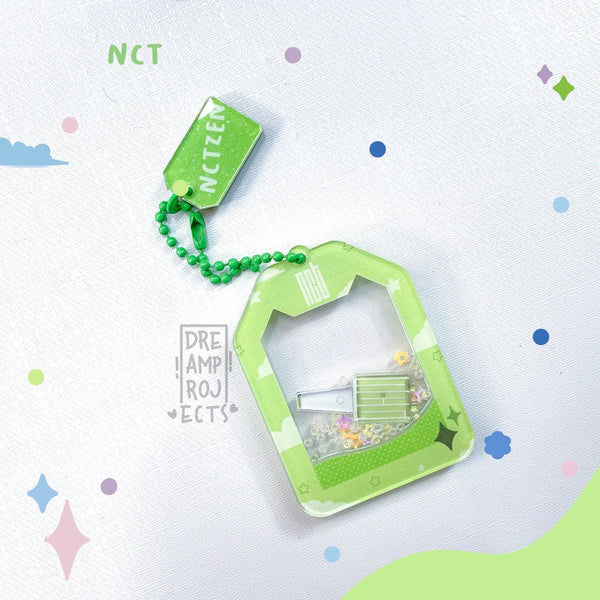 Fandom "tea bag" Shaker Keychain