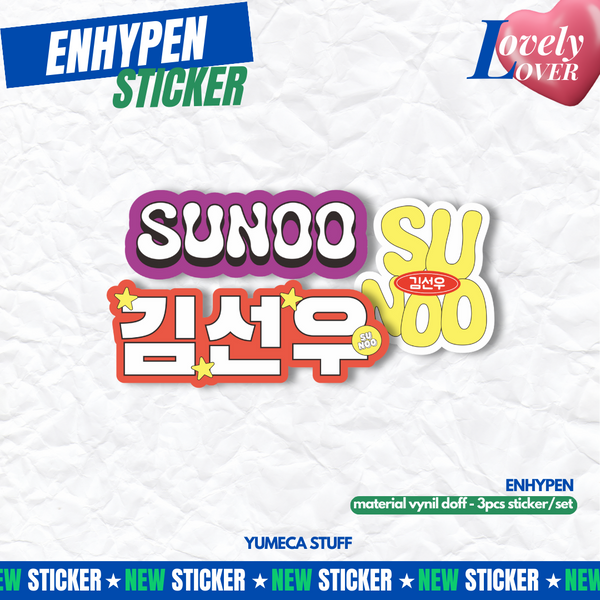 Lovely Lover Sticker Enhypen