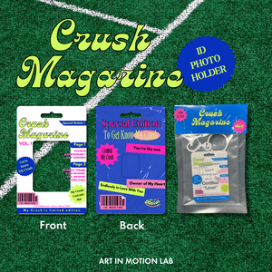 CRUSH MAGAZINE ID PHOTO HOLDER