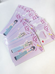 y2k girl sticker set