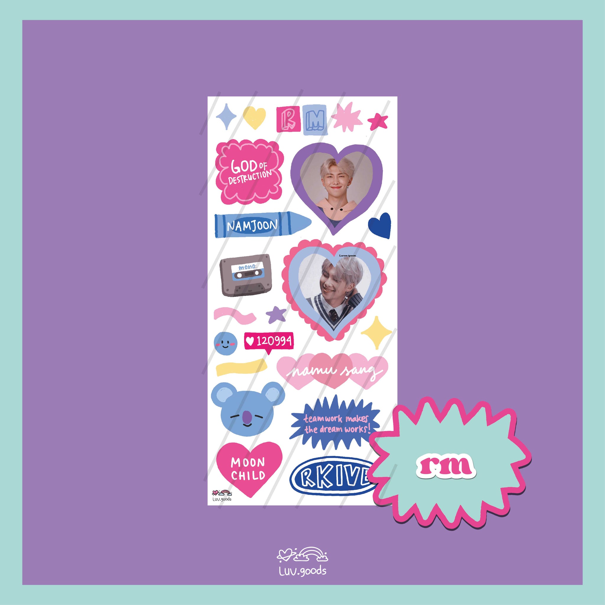 My Thoughts About: Bangtan Sticker