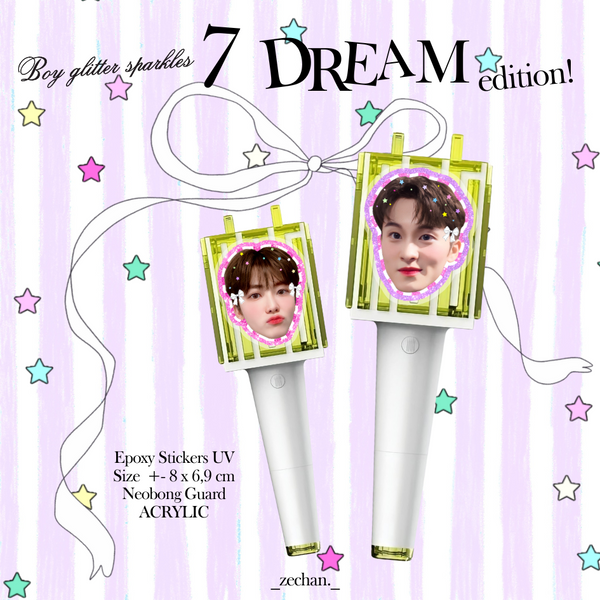 Epoxy NEOBONG `Boy Glitter Sparkles` 7 Dream! for NCT Lightstick
