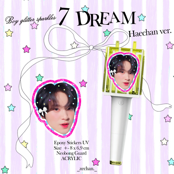 Epoxy NEOBONG `Boy Glitter Sparkles` 7 Dream! for NCT Lightstick