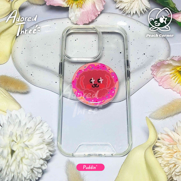 Cat Capybara Frog Toy Poodle Dog Duck Griptock Popsockets by Adored Three