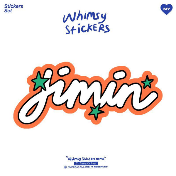 Whimsy Sticker BTS Ver