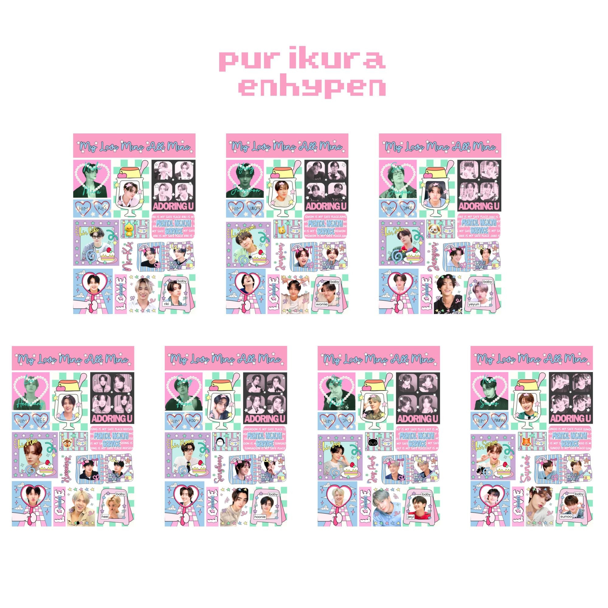 PURIKURA STICKER by Pov Space
