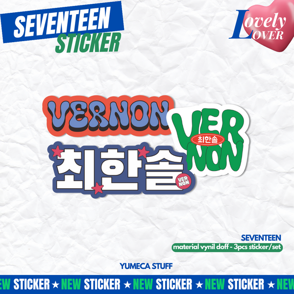 Lovely Lover Sticker Seventeen