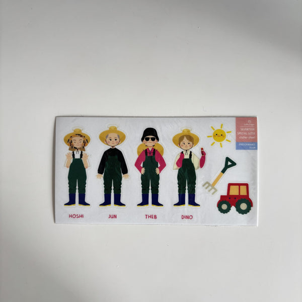 VARIOUS KINDS OF SMALL STICKERS OF SULKYTIGER