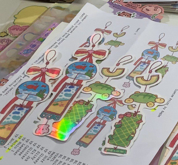 Bimyuu Wind Chimes Sticker
