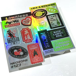 NCT 127 - KPOP Hologram Sticker