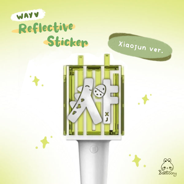 WayV Reflective Lightstick Sticker Deco by Baeboony
