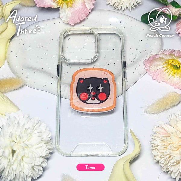 Cat Capybara Frog Toy Poodle Dog Duck Griptock Popsockets by Adored Three