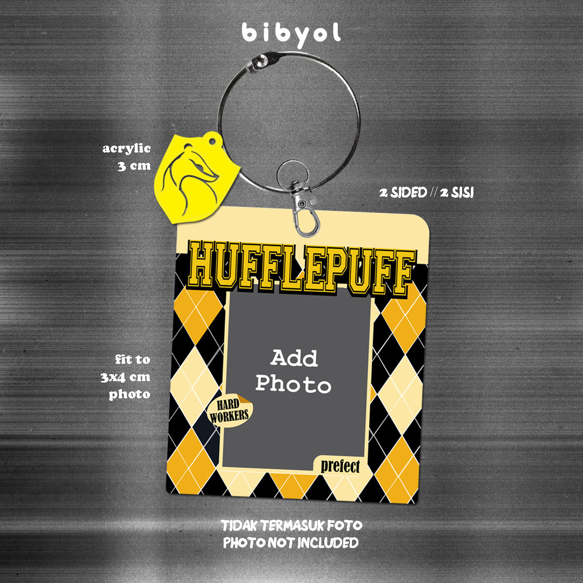Hogwarts Houses ID Photo Holder