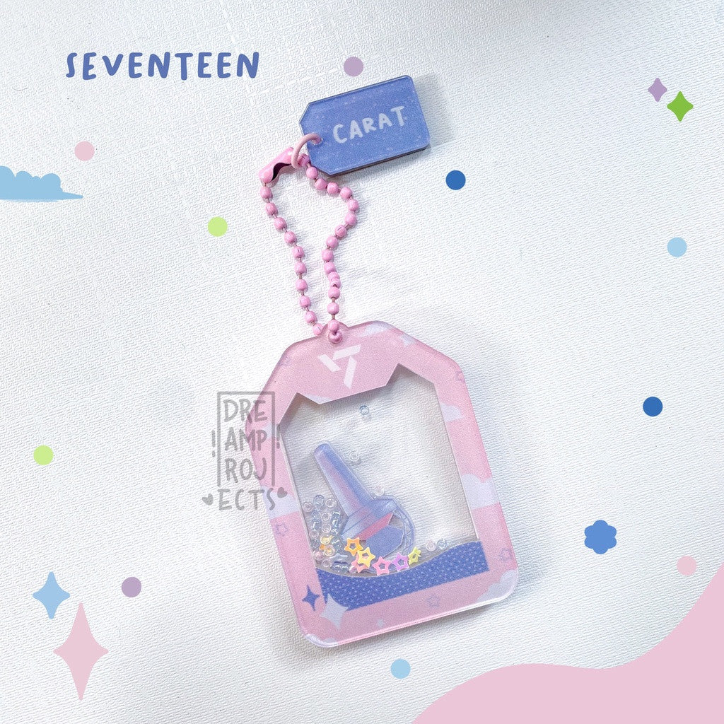 Fandom "tea bag" Shaker Keychain