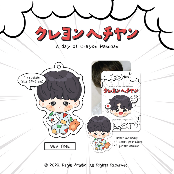 [Special Bday MD] Crayon Haechan Keychain