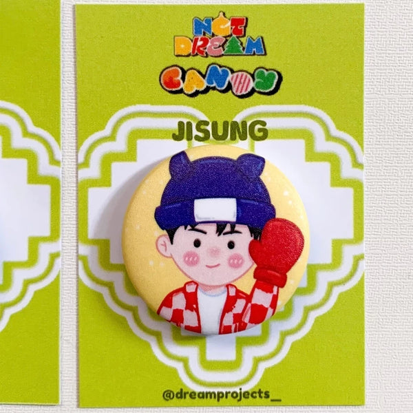 NCT Dream Candy Pin Button
