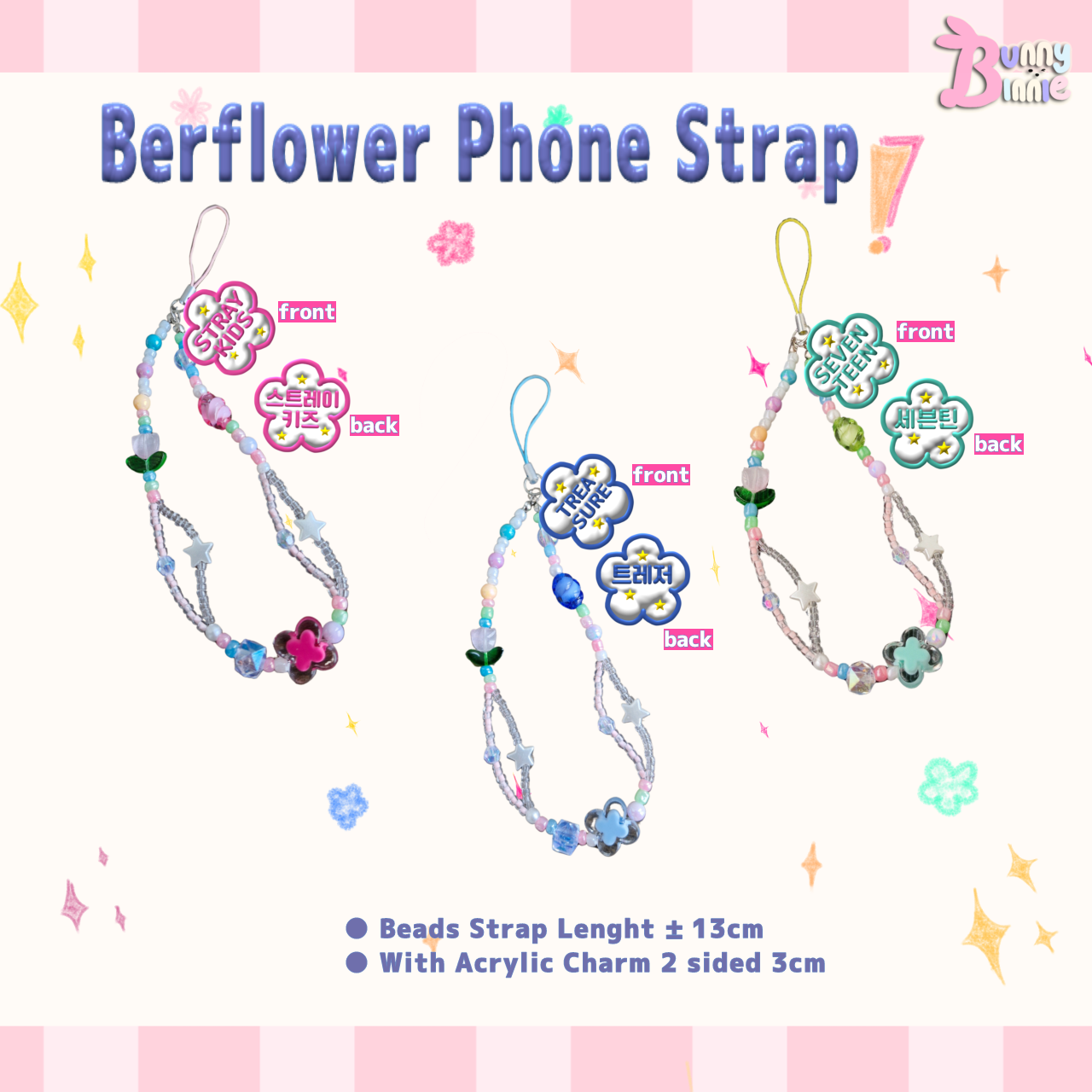 Berflower Phone Strap