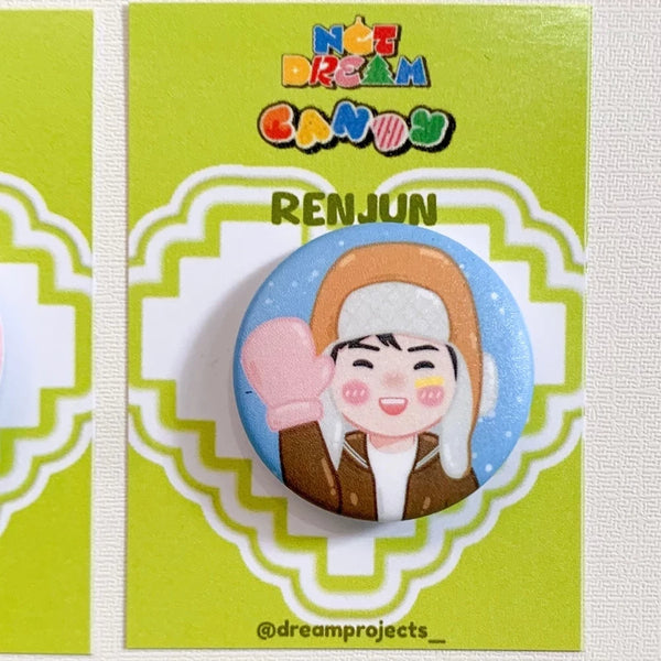 NCT Dream Candy Pin Button