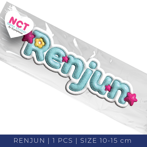 NCT NAME STICKER By Sajangneeds
