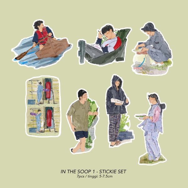 stickerrr set bangtan (JinjjaJinjja)