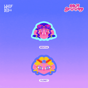 Sticker – Whoop Face by WhoopDeDoo