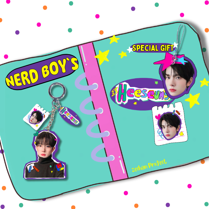 Keychain Enhypen `NERD BOY`S`