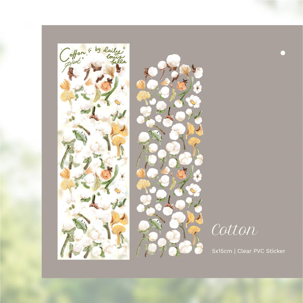 [Dailylouisbella] Holographic August Update Flower Series Deco Stickers
