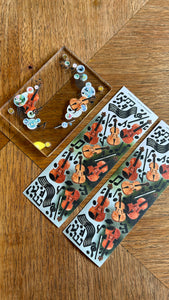 [Dailylousbella] Musical Instrument Deco Sticker