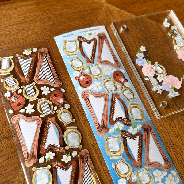 [Dailylousbella] Musical Instrument Deco Sticker