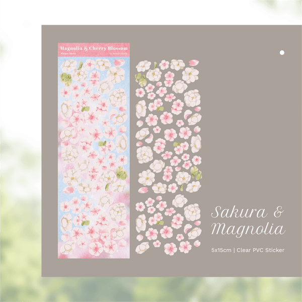 [Dailylouisbella] Holographic Garden of Blossoming Flower Deco Sticker