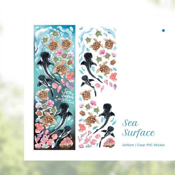 [Dailylouisbella] Holographic August Update Flower Series Deco Stickers