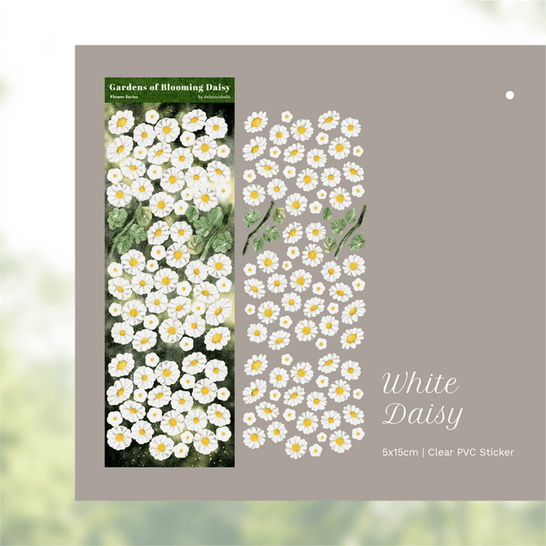 [Dailylouisbella] Velvet Garden of Blossoming Flower Deco Sticker