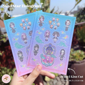 [MOSSYSTUDIO] IVE Heya Sticker Sheet