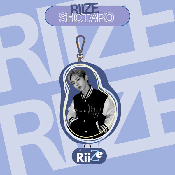 RIIZE NAVY KEYCHAIN