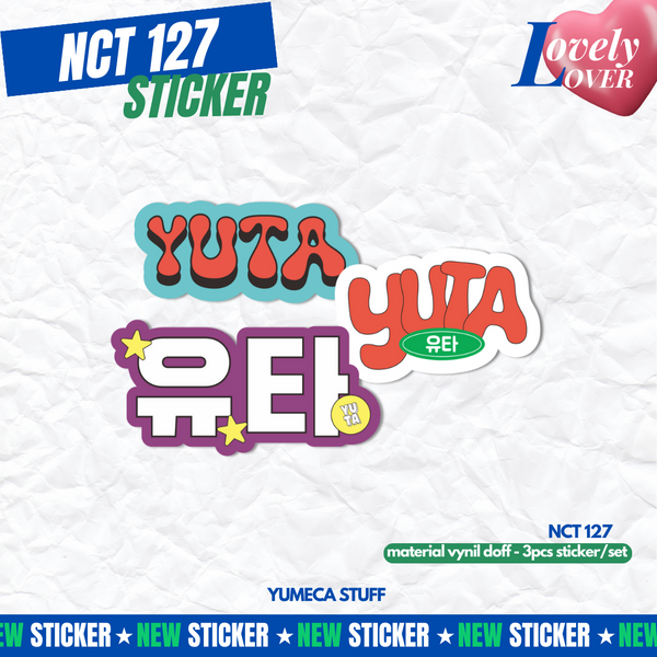 Lovely Lover Sticker NCT 127