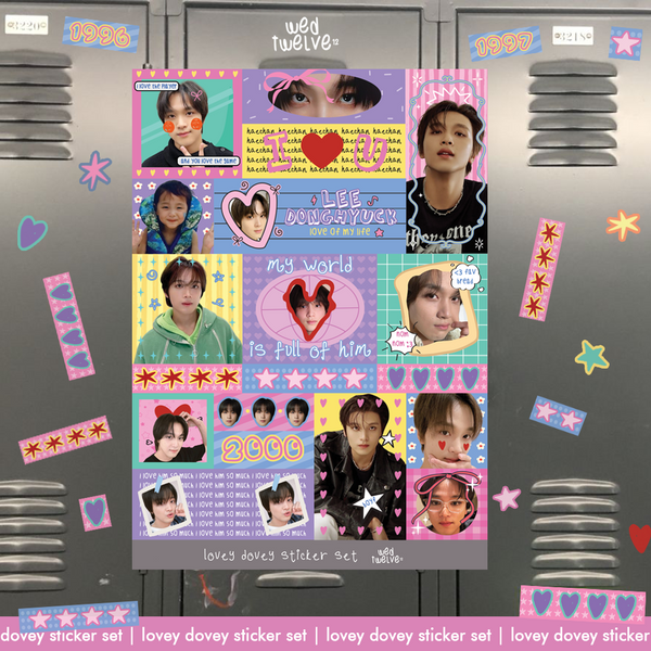 Lovey Dovey Sticker Set - NCT Dream