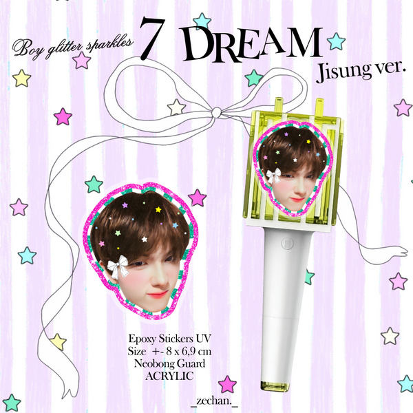 Epoxy NEOBONG `Boy Glitter Sparkles` 7 Dream! for NCT Lightstick