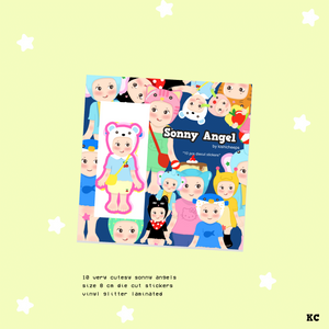 KISHICHEEPS Sonny Angels 2 Sticker Packs