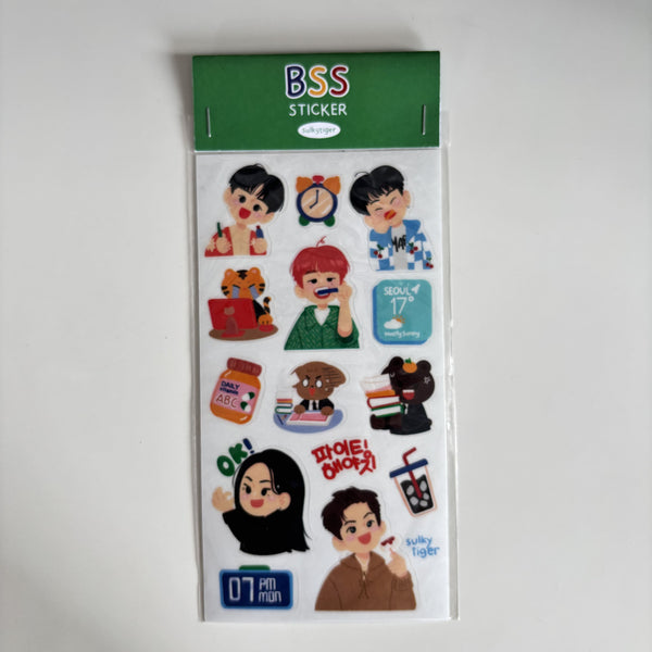 VARIOUS KINDS OF SMALL STICKERS OF SULKYTIGER